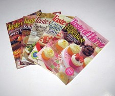 Lot of 5 Taste of Home Magazine 2007 Recipes with 2 Bonus Books Included