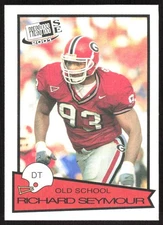 3916I 2001 Press Pass SE #OS26 Richard Seymour Old School