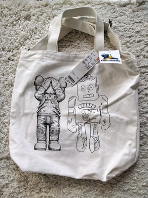Kaws Warhol Uniqlo Exclusive Tote Bag Brand New With Tags UK