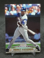 GARRET ANDERSON 1999 TOPPS STADIUM CLUB 1ST DAY ISSUE #137/200 ANGELS QQ