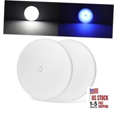 RV Puck Light 5Inch, Dimmable RV Light Fixture 12V, Camper Cool White 2Pack