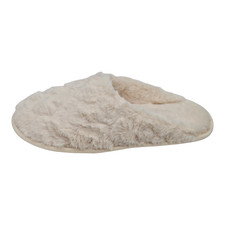 M&S Women’s Cream Cosy Slip Faux Fur Mule Slippers
