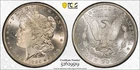 1884-CC Morgan Dollar PCGS MS65 Light Toning  Gold Shield
