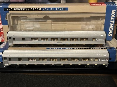 HO scale 2 Custom Algoma Central Algawa Canyon Passenger Cars 565X