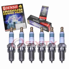6 pc DENSO 5337 Iridium Power Spark Plugs for SP070507AC IXU27 6807 0507AC ts
