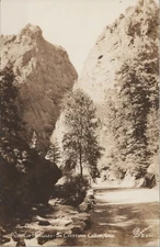 RPPC 1930-40s Pillars of Hercules So Cheyenne Canon Colorado Sanborn photo D819