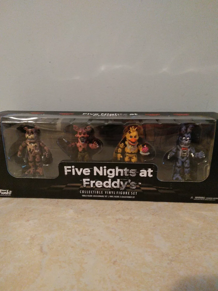 Funko Nightmare Set Of 4 Figures: Five Nights At Freddy's Fnaf 4 Nightmare  Set Of 4 