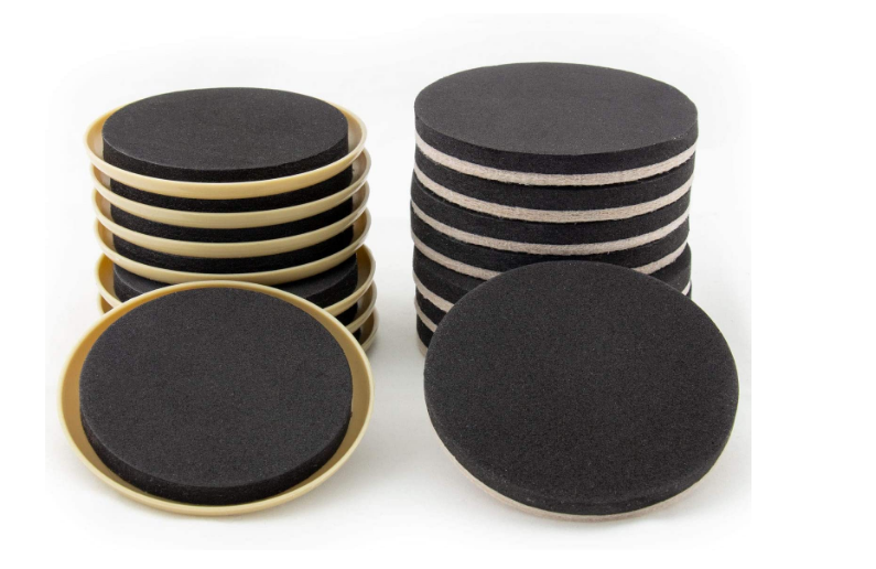 Furniture Sliders Moving Kit Coasters Carpet Tile Floor Protect