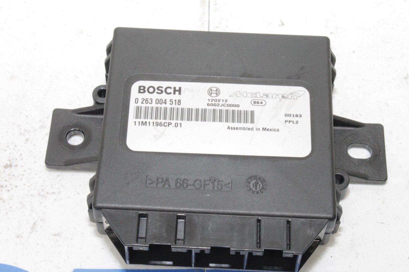 12-14 MCLAREN MP4-12C 12C 570 650 OEM PARKING ASSIST CONTROL MODULE 11M1196CP