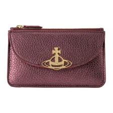Vivienne Westwood HALF MOON CARD HOLDER 51110053U L004E J411 Purple