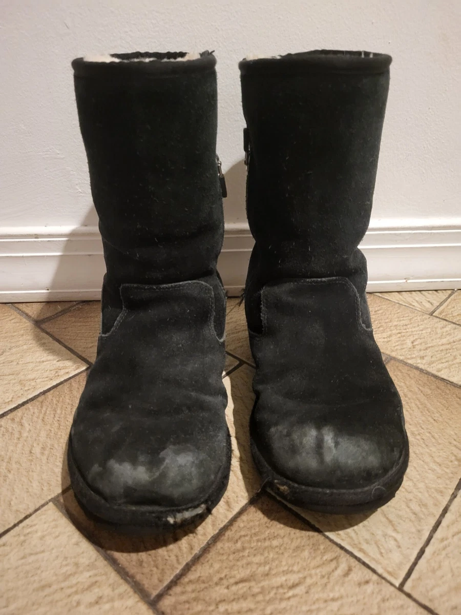 Black ugg boots size cheap 5