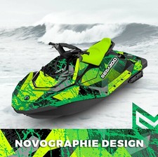 SEADOO SPARK trixx GRAPHIC KIT wraps 2up + 3up Jet Ski SEA DOO Decal Vinyl CAMO