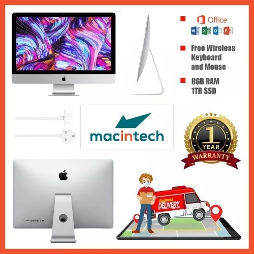 Apple iMac 21.5" 2013 1tb SSD 8GB RAM Intel Core i5 todo en uno - Imagen 1 de 5