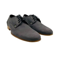 Neosens Femmes Gris Daim Cuir Lacets Chaussures Formelles EUR 40 UK 6 US 9