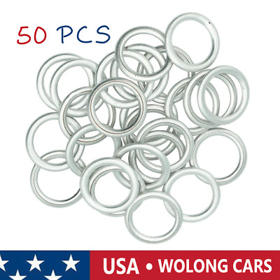 50x M14 Oil Drain Plug Gaskets for ASX RVR Outlander Sport 2.0L Mitsubishi