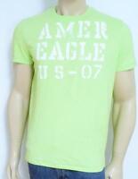 American Eagle Outfitters Us-07 Mens Lime Green 100% Cotton T-shirt American Eagle Outfitters Us-07 Mens Lime Green 100% Cotton T-shirt