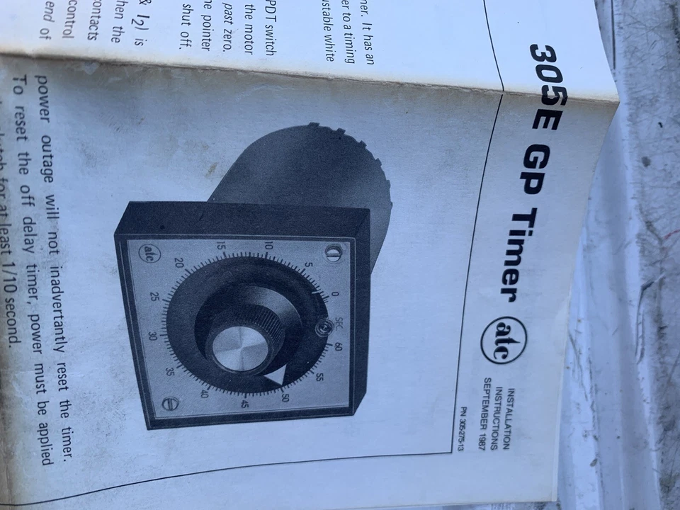 ATC 305E GP Timer - Image 2 of 2