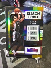 2021-22 Panini Contenders Derrick White #99 NBA 75th Anniversary Ticket SP!