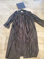 Graduation Cap and Gown for College or High School, Black