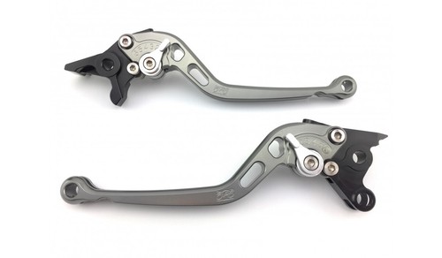ACCOSSATO Kupplungshebel Racing | Für Kawasaki Ninja ZX6R (2007-2016) | Farbig, Verstellbar | Mit Mikroanschluss | 34 Mm Hebelabstand