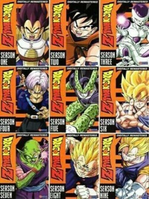 Dragonball Dragon Ball Z Complete Series Seasons 1 9 Dvd 54 Disc Set For Sale Online Ebay