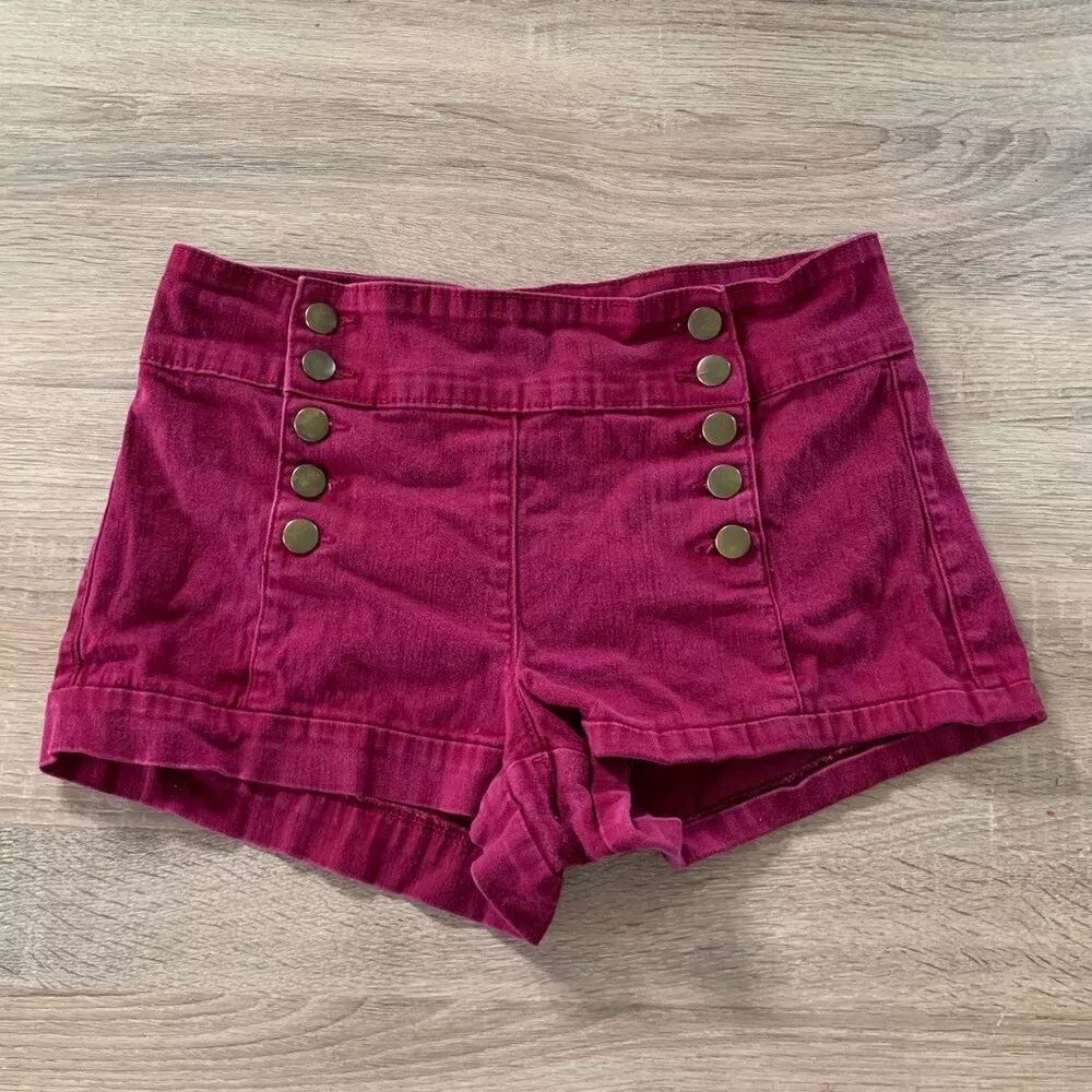 High waisted sailor clearance shorts forever 21