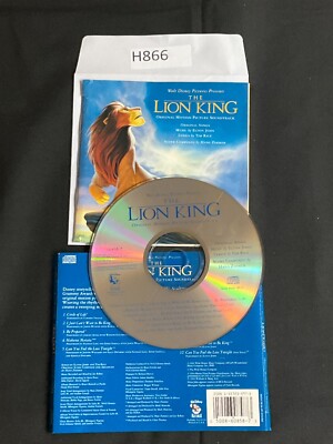 The Lion King by Hans Zimmer CD No Case #H866