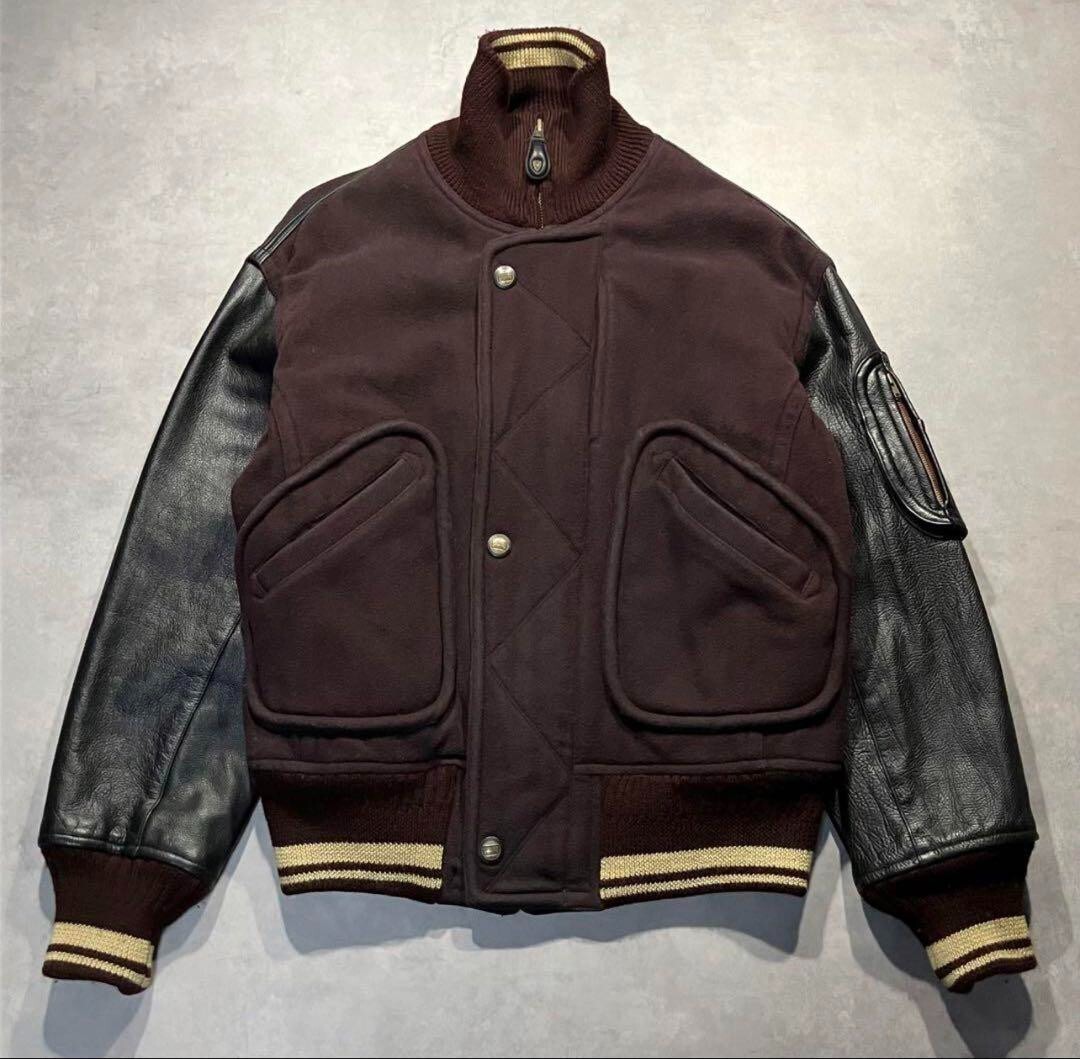 1993 NICOLE archive stadium jacket スタジャン 1993 NICOLE Archive Stadium Jacket Matsuda Nicole Free
