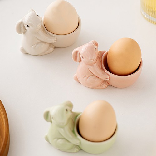 Ceramic Breakfast Boiled Egg Serving Cups Holder Stand Kitchen Tableware Tools - Picture 6 of 15