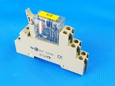 OMRON G2R-1-SND 24VDC Relay: Electromagnetic 10A/250VAC with Socket 5A/250V