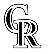 Decal Vinyl Truck Car Sticker - MLB Baseball Colorado Rockies