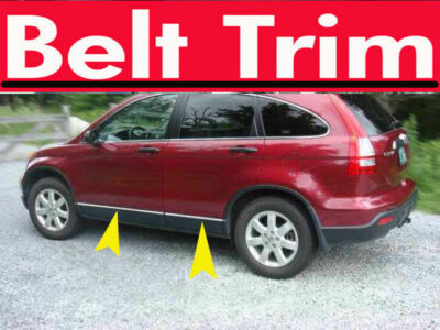 For Honda CR-V CRV Chrome Body Side Molding Trim Kit 2007 2008 2009