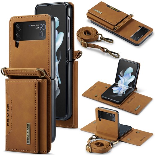 Pour Samsung Galaxy Z Flip 6 5 housse de protection étui pour téléphone portable étui portefeuille housse - Photo 29/34