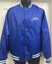 VINTAGE 80 s THE STATLERS Brothers SPORTSMASTER U.S.A. Made SATIN JACKET XL
