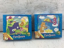 2 Care Bears Kids 25 piece Jigsaw Puzzles from 2007 Flower Shower & Daisy Days