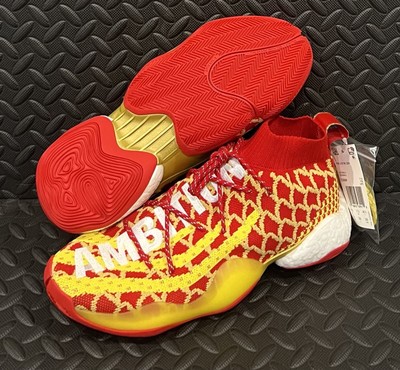 Adidas Pharrell x Crazy BYW Chinese New Year Sneakers EE8688 Mens Size 9.5