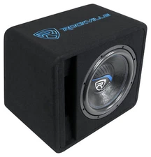Rockville VS12K54 12" K5 1400w Car Subwoofer in Vented Sub Enclosure Box - 4 Ohm