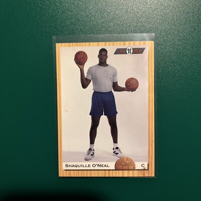 1992-93 #104 Shaquille O'neal Classic Draft Flashbacks RC 