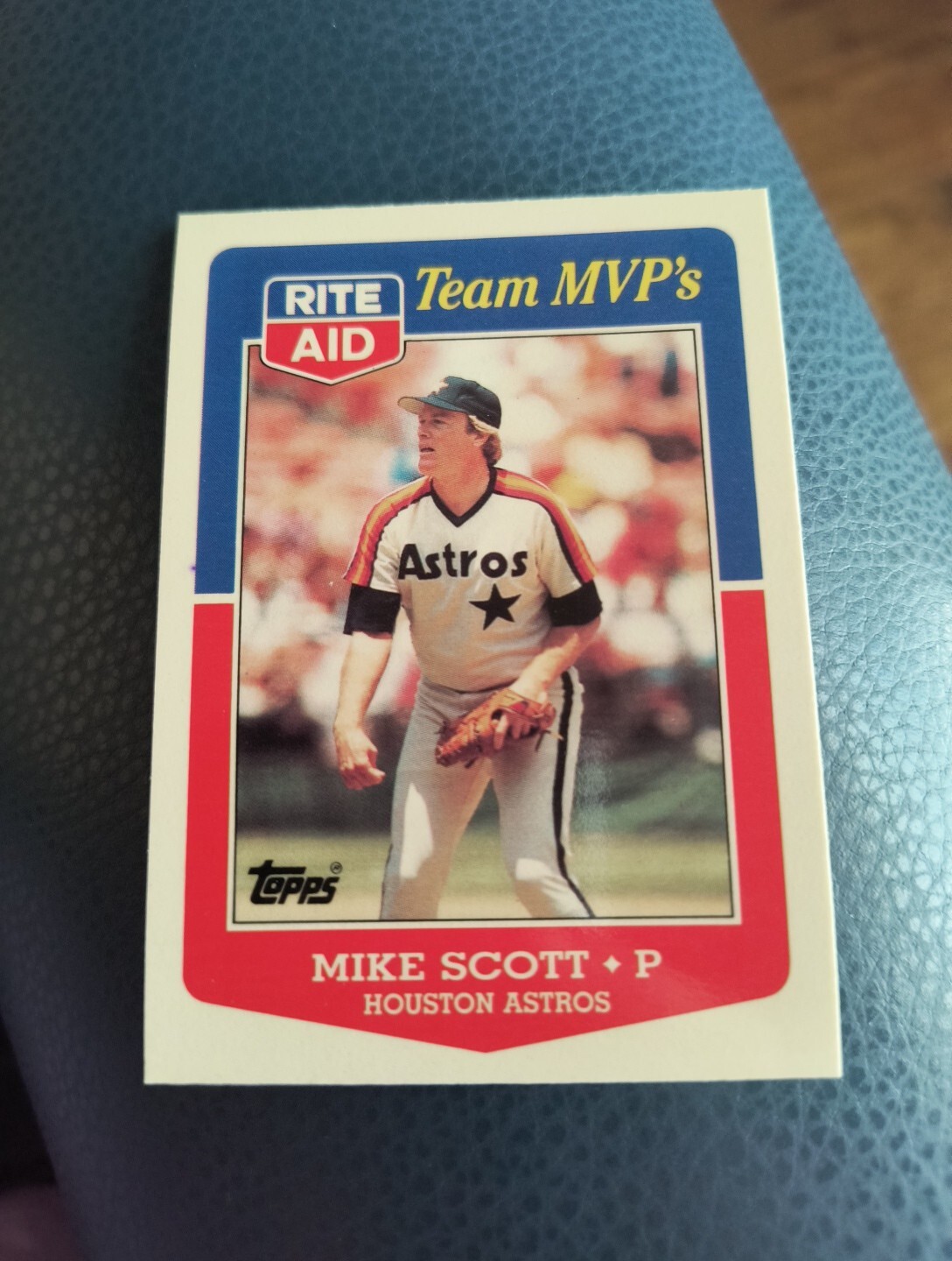 MIKE SCOTT 1988 TOPPS RITE AID TEAM MVP'S #4 OF 33 FREE SHIPPING 