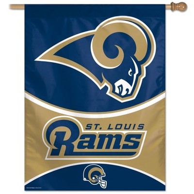ST. LOUIS RAMS ~ (1) Official NFL 27x37 Outdoor House Flag Banner ~ New ...