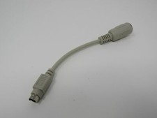 Standard PS2 Male Port to 5 Pin Female DIN AT Adapter Cable 4 Inches