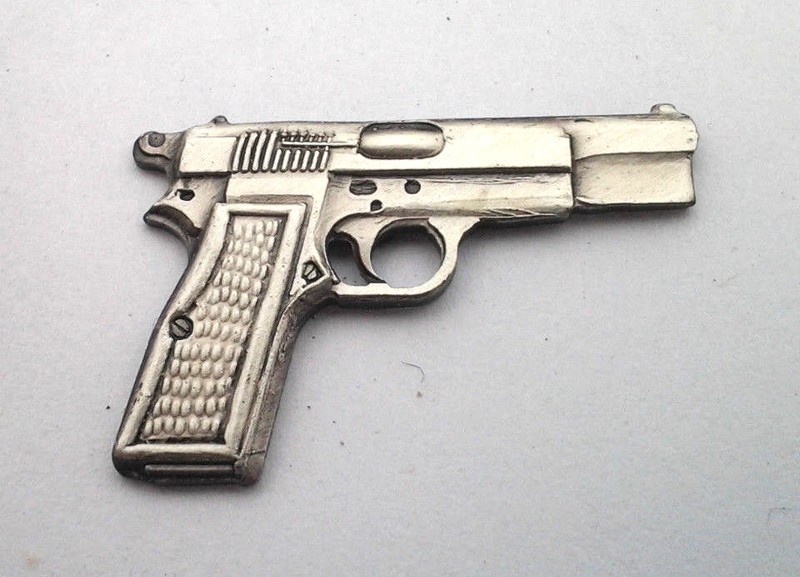 9MM  (SMALL 1") PEWTER Hat Pin 14140 HO