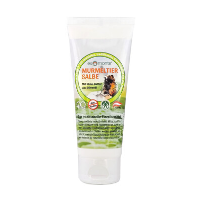 Exmonte Murmeltiersalbe 70ml Tube, paraffinfrei