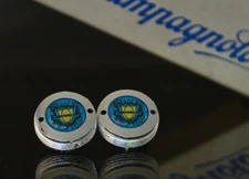 Somec crankset dust caps fit shimano campagnolo ofmega gipiemme Italy NEW 