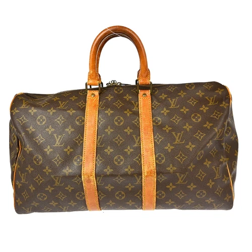 LOUIS VUITTON KEEPALL 45 DUFFLE HANDBAG MONOGRAM M41428 881SA XX28292**