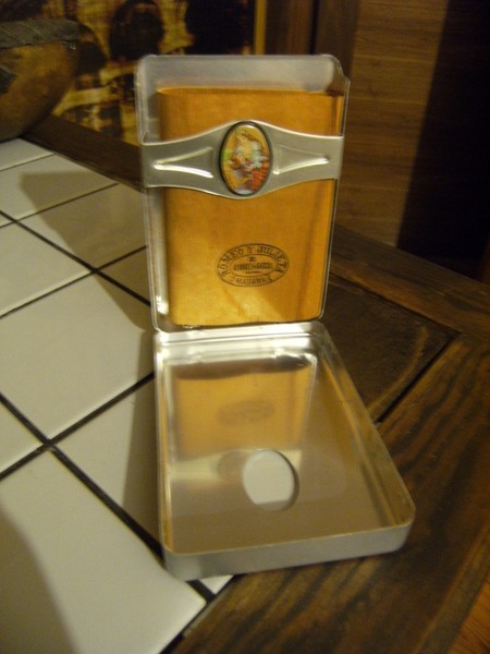 BOX PUROS ANTIGUA CAJA PUROS ROMEO JULIETA HABANA PARA COLECCION HAVANA CIGARRO