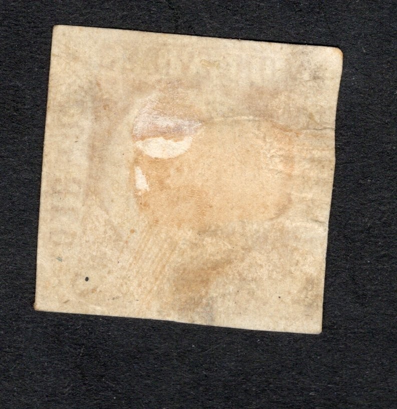 Uruguay 1858 stamp Mi#7a Forgery MH CV=144$ Uruguay 1858 stamp Mi#7a Forgery MH CV=144$