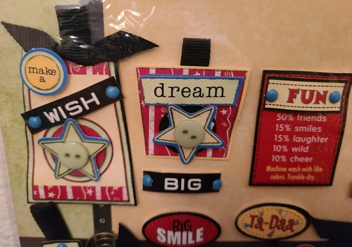 3 - 8" x 8" Almost Done Scrapbook Page Kits - Girl, Birthday, Fun & Bright Theme - Bild 20 von 24