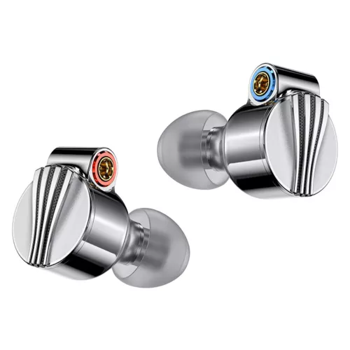 FiiO FD5 Flagship Hi-res Beryllium-Coated DLC 1DD Earbuds,Bass Sound
