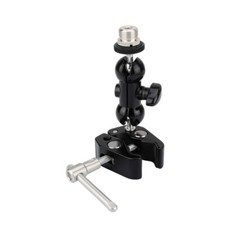 CAMVATE Super Clamp Clip Mount w/5/8"-27 Mic Screw Mini Ball Head fr Microphone